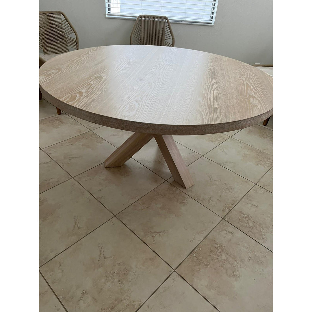 Greer Dining Table-Worlds Away-WORLD-GREER CO-Dining TablesNatural-3-France and Son