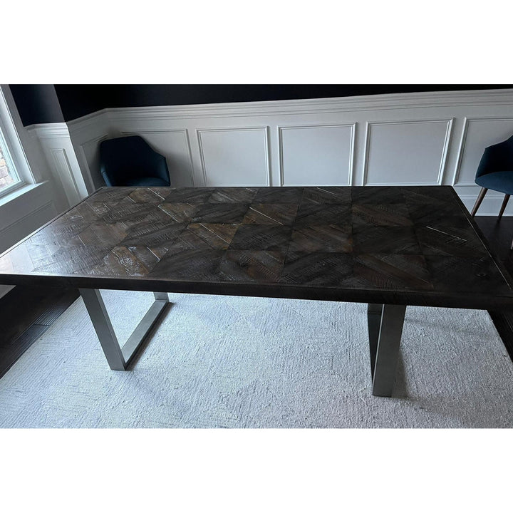 Draper Dining Table-Bernhardt-BHDT-303224B-Dining Tables-3-France and Son