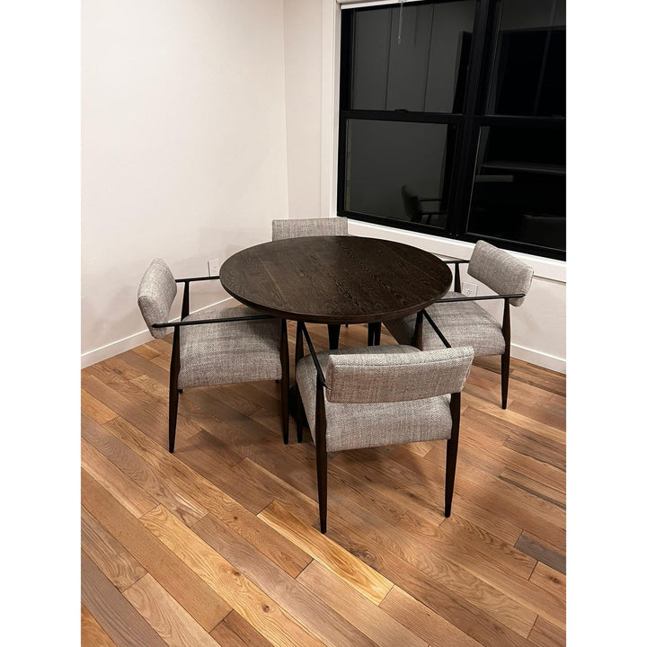 Powell Dining Table-Four Hands-FH-105807-006-Dining TablesSmall-English Brown Oak-32-France and Son