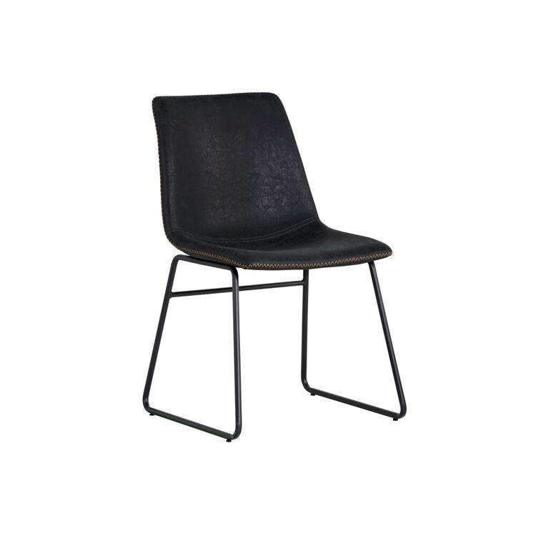 Cal Dining Chair-Sunpan-SUNPAN-104035-Dining ChairsAntique Black-16-France and Son