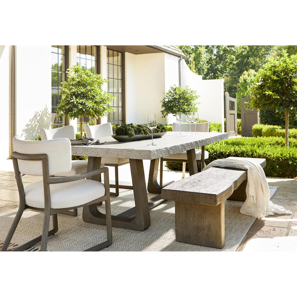 Rhodes Outdoor Arm Chair-Bernhardt-BHDT-X05562X-Dining Chairs-2-France and Son