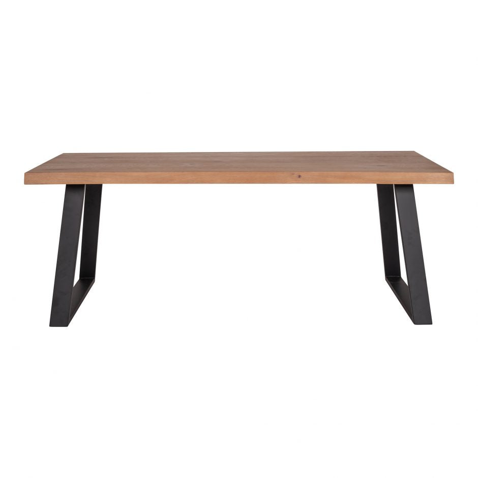 Mila Live Edge Rectangular Dining Table-Moes-MOE-YC-1009-24-Dining Tables-2-France and Son
