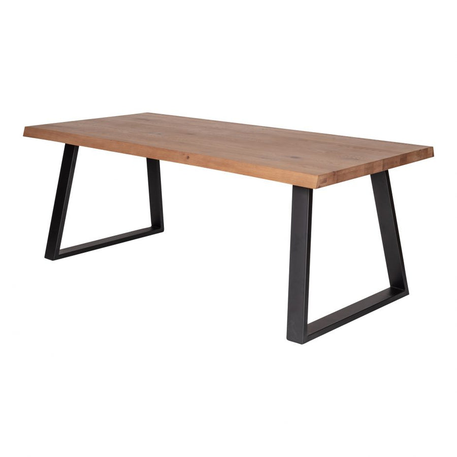 Mila Live Edge Rectangular Dining Table-Moes-MOE-YC-1009-24-Dining Tables-1-France and Son