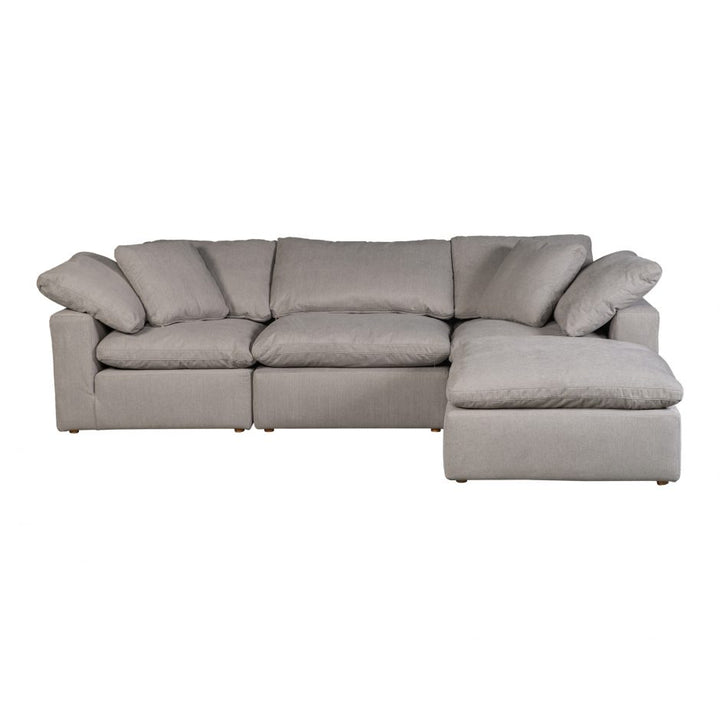 Clay Lounge Modular Sectional-Moes-MOE-YJ-1008-29-SectionalsLight Grey-5-France and Son