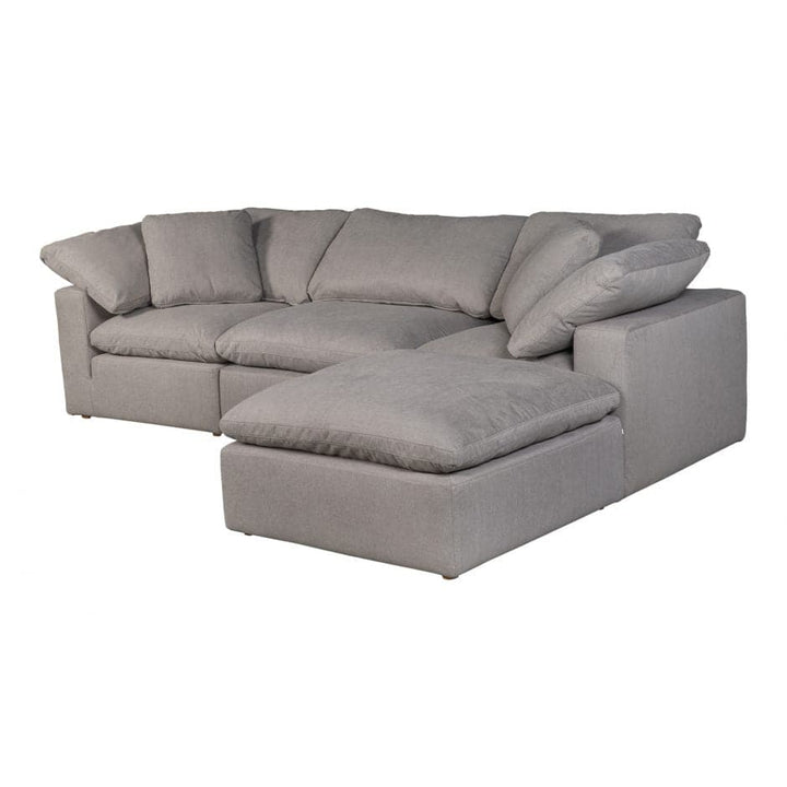 Clay Lounge Modular Sectional-Moes-MOE-YJ-1008-05-SectionalsWhite-7-France and Son