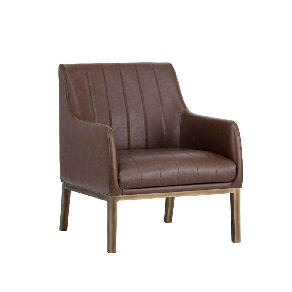 Wolfe Lounge Chair - Rustic Bronze-Sunpan-SUNPAN-102581-Lounge ChairsCognac-7-France and Son