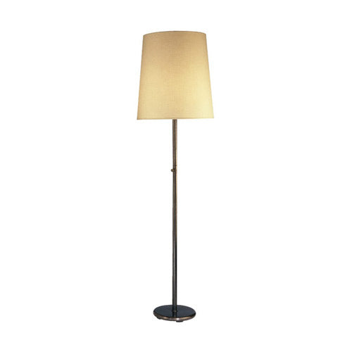 Rico Espinet Buster Floor Lamp-Robert Abbey Fine Lighting-ABBEY-Z2057-Floor LampsDeep Patina Bronze-Muslin Claiborne-4-France and Son