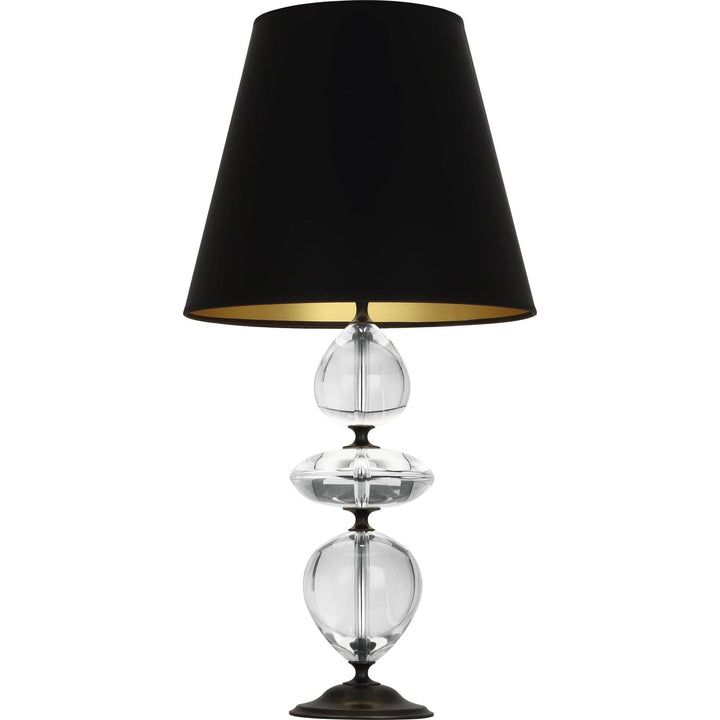 Williamsburg Orlando Table Lamp-Robert Abbey Fine Lighting-ABBEY-260-Floor LampsBrass Accent-Shannon Oyster Linen-3-France and Son