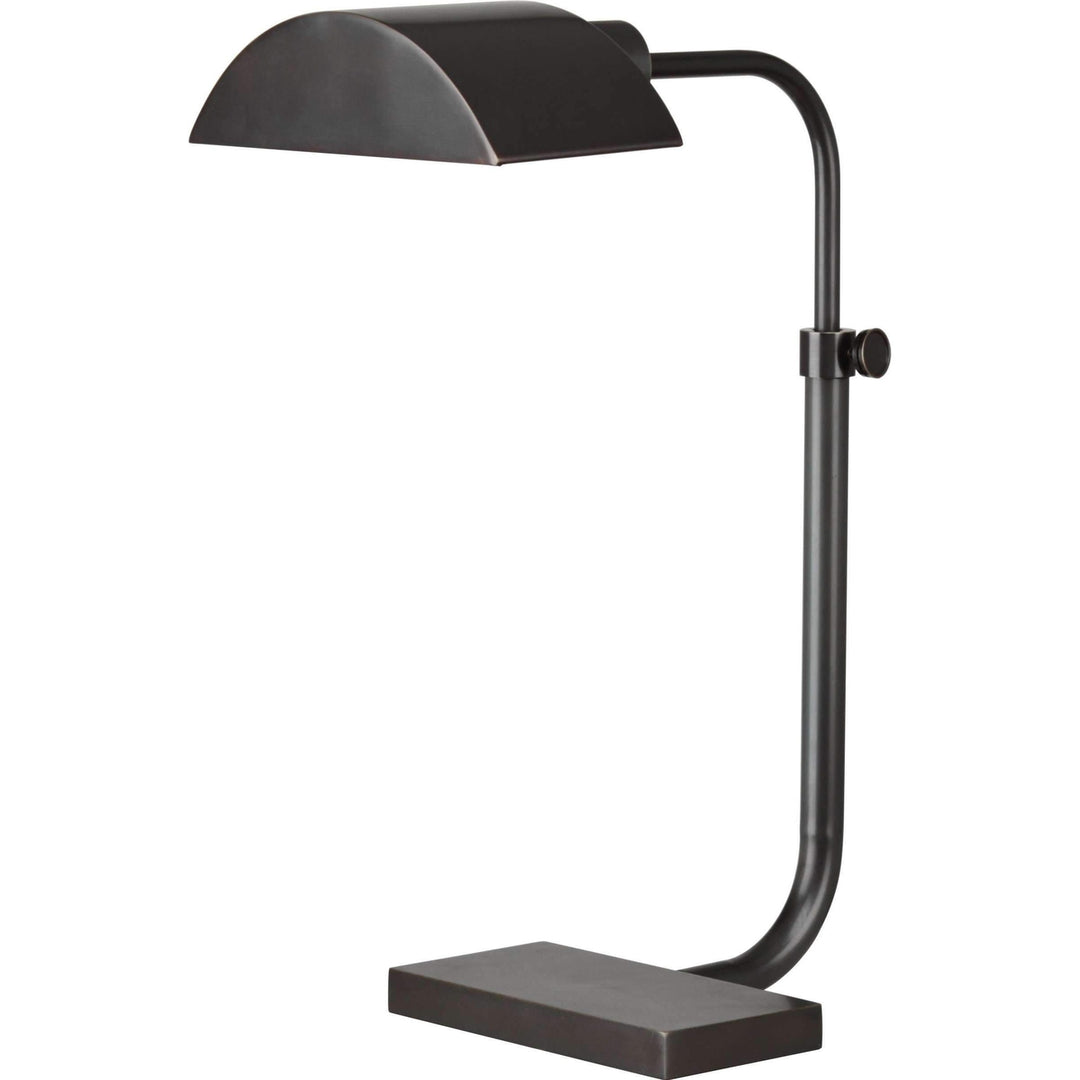 Koleman Adjustable Task Table Lamp-Robert Abbey Fine Lighting-ABBEY-Z460-Table LampsDeep Patina Bronze-3-France and Son
