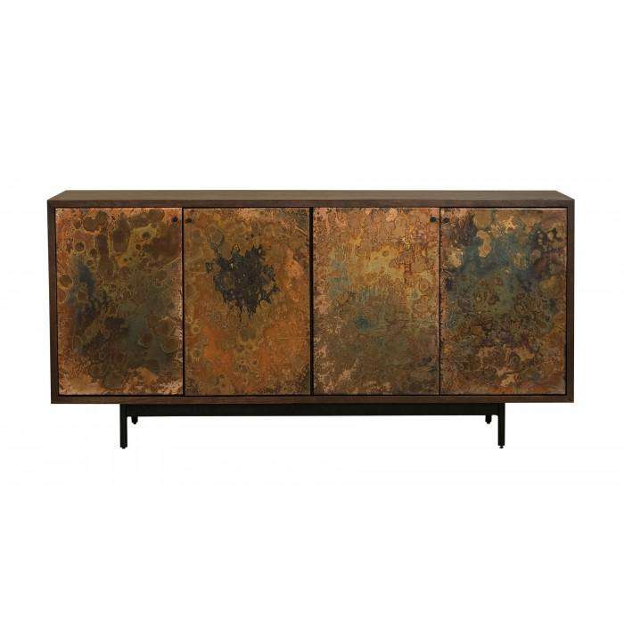 Brutalist Mod Sideboard Reactive-Union Home Furniture-UNION-LVR00250-Sideboards & Credenzas-2-France and Son