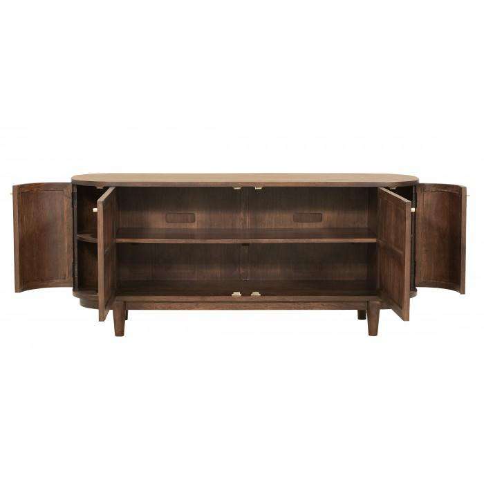 Canggu 68" Media Stand-Union Home Furniture-UNION-LVR00742-Media Storage / TV StandsCharcoal-6-France and Son