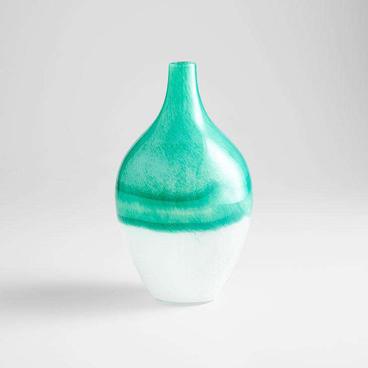 Iced Marble Vase-Cyan Design-CYAN-09521-DecorLarge Iced Marble Vase-2-France and Son