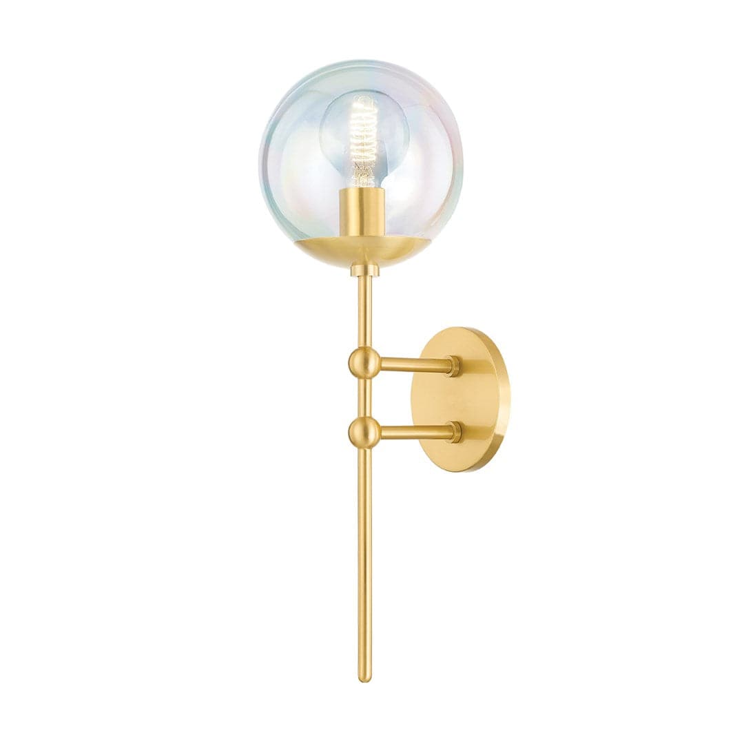 Ophelia 1 Light Wall Sconce-Mitzi-HVL-H726101-AGB-Wall Sconces-1-France and Son