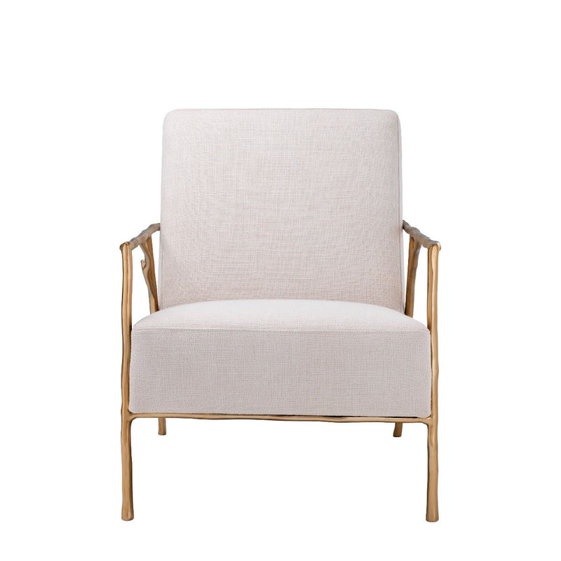 Chair Antico - Gold Finish-Eichholtz-EICHHOLTZ-A113414-Lounge Chairs-2-France and Son