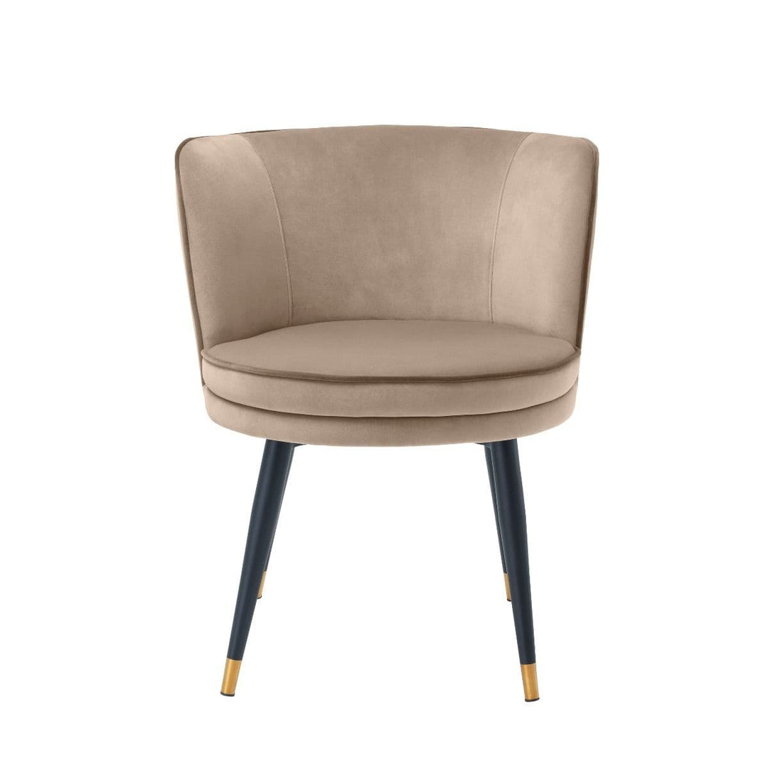 Dining Chair Grenada-Eichholtz-EICHHOLTZ-A113539-Dining ChairsSavona Grey Velvet-4-France and Son