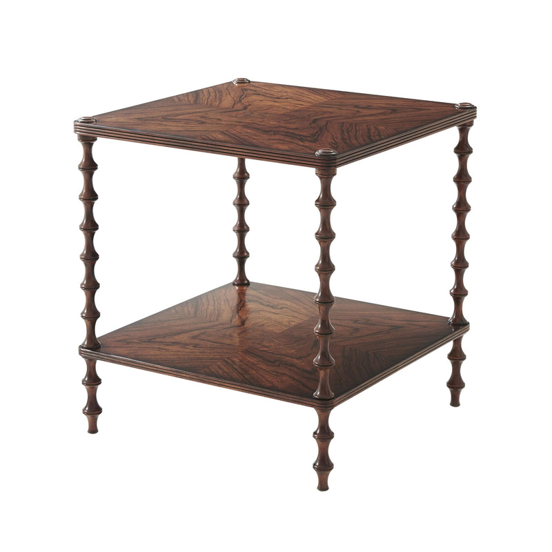 Variations on the Bobbin Side Table-Theodore Alexander-THEO-5005-601-Side Tables-1-France and Son