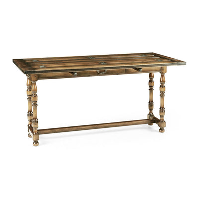 Small Hunt Table-Jonathan Charles-JCHARLES-492704-DTM-Dining TablesMedium Driftwood-4-France and Son