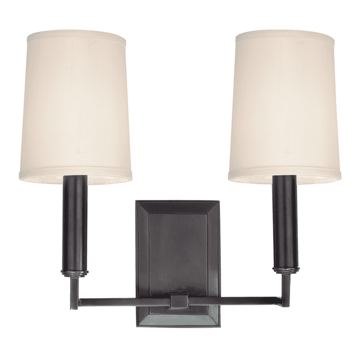 Clinton 2 Light Wall Sconce-Hudson Valley-HVL-812-OB-Wall LightingOld Bronze-3-France and Son