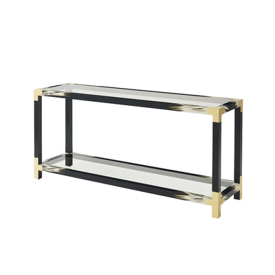 Cutting Edge Console Table-Theodore Alexander-THEO-5302-109-Console Tables-1-France and Son