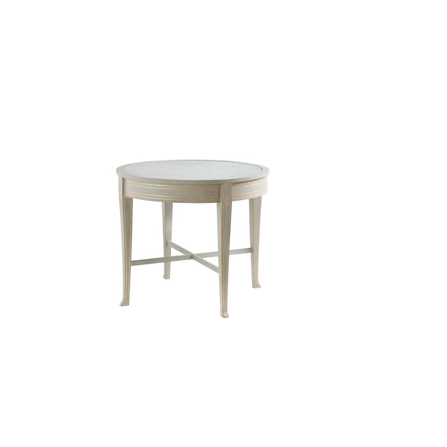 Ryn Round End Table-Modern History-MODERN-MH1047F01-Side Tables-1-France and Son