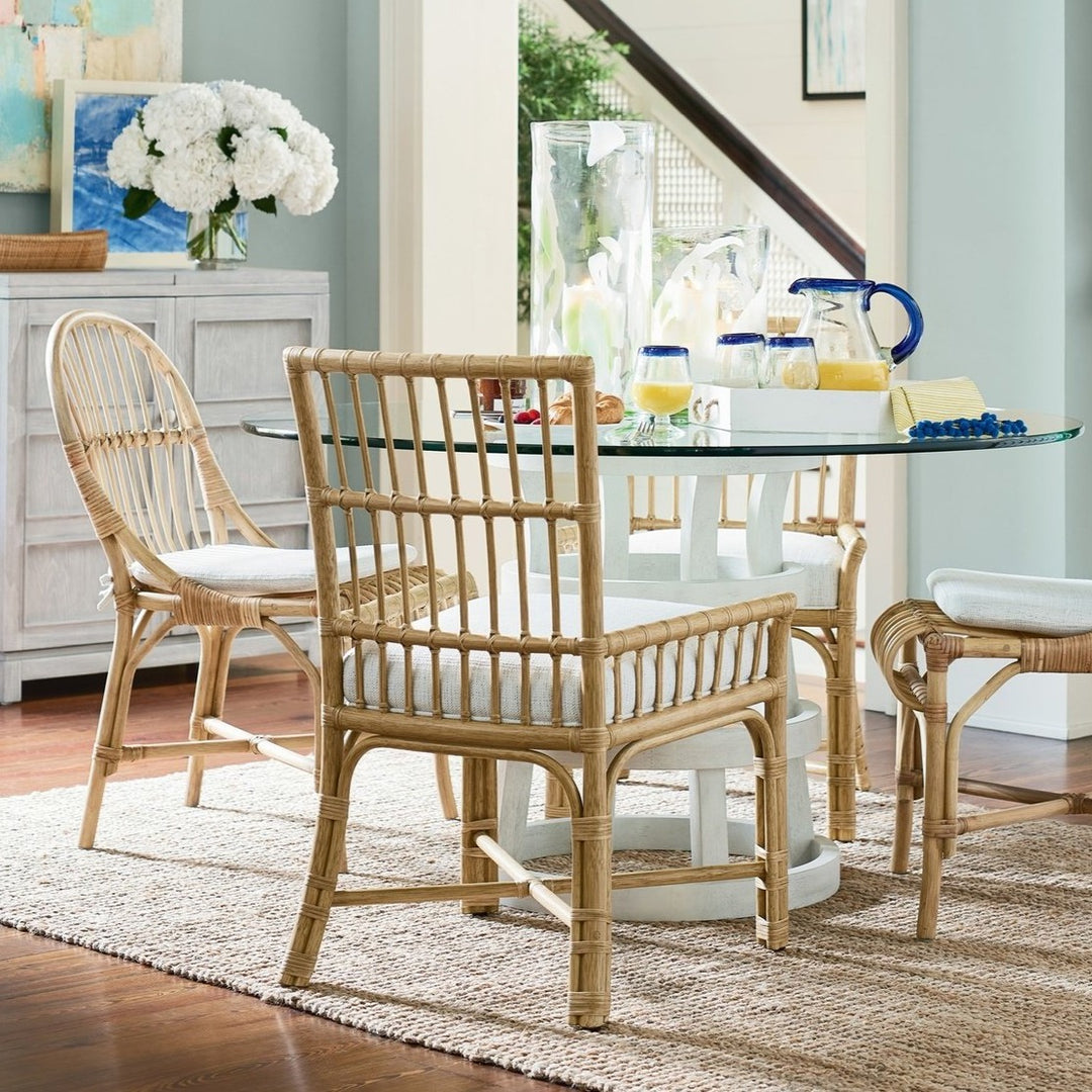 Escape - Coastal Living Home Collection - Clearwater Low Arm Chair-Universal Furniture-UNIV-833637-Dining Chairs-2-France and Son