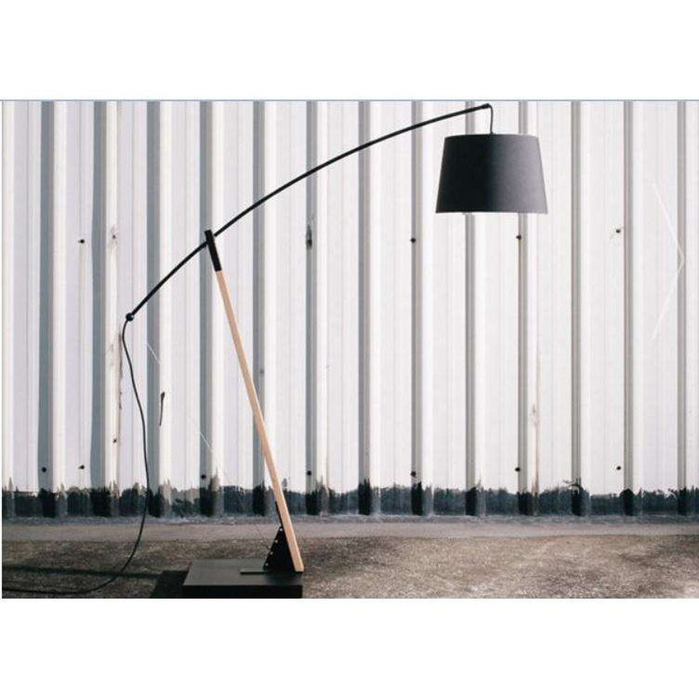 Archer Floor Lamp-Seed Design-SEED-SQ-703FR-BK-Floor Lamps-2-France and Son