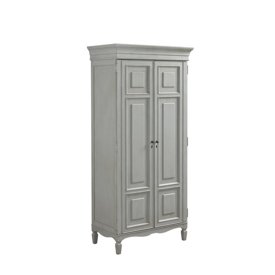 Summer Hill Collection - Tall Cabinet-Universal Furniture-UNIV-986160-Bookcases & CabinetsDusk Grey-7-France and Son