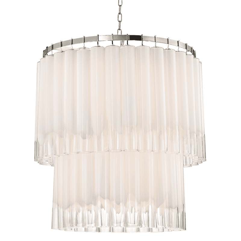 Tyrell 13 Light Pendant Polished Nickel-Hudson Valley-HVL-8932-PN-Pendants-1-France and Son