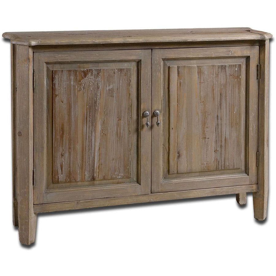 Uttermost Altair Reclaimed Wood Console Cabinet