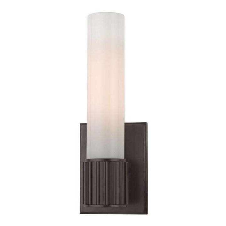 Fulton 1 Light Wall Sconce-Hudson Valley-HVL-1821-OB-Wall LightingOld Bronze-3-France and Son
