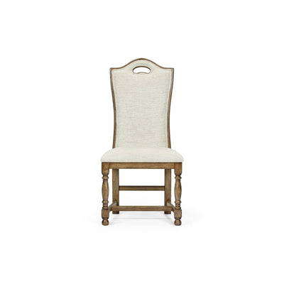 Casual High Back Side Chair-Jonathan Charles-JCHARLES-493381-SC-DTM-F400-Dining ChairsMedium Driftwood & Shambala-6-France and Son