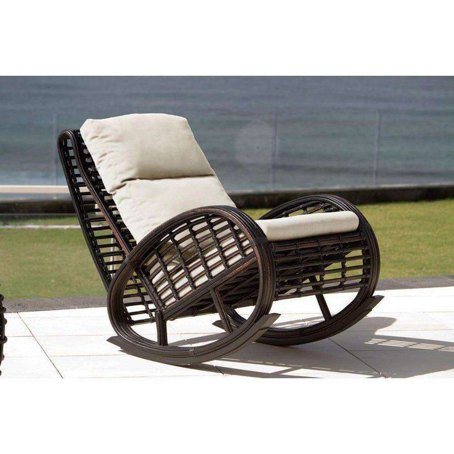 Dynasty Rocking Chair by Skyline Design-Skyline Design-SKYLINE-22858-BM-Set-Outdoor Lounge ChairsBlack Mushroom-1-France and Son