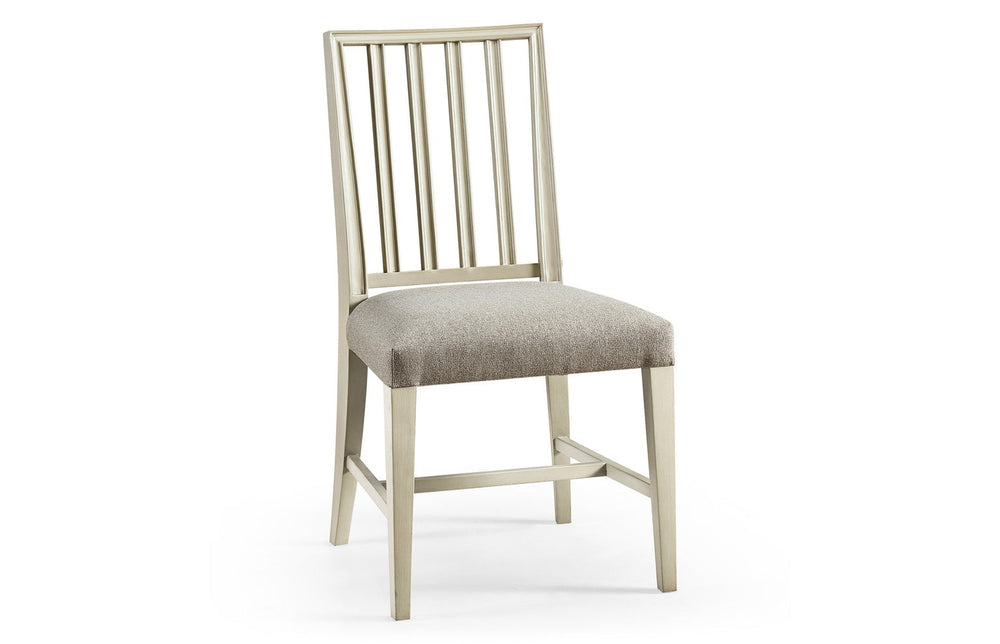 Umbra Swedish Side Chair-Jonathan Charles-JCHARLES-003-2-120-LMS-Dining ChairsLondon Mist-2-France and Son