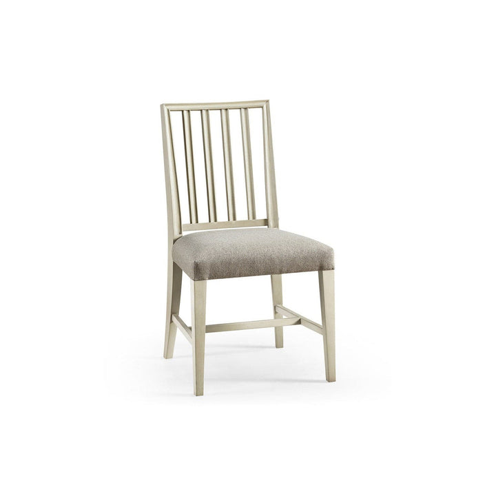 Umbra Swedish Side Chair-Jonathan Charles-JCHARLES-003-2-120-LMS-Dining ChairsLondon Mist-2-France and Son