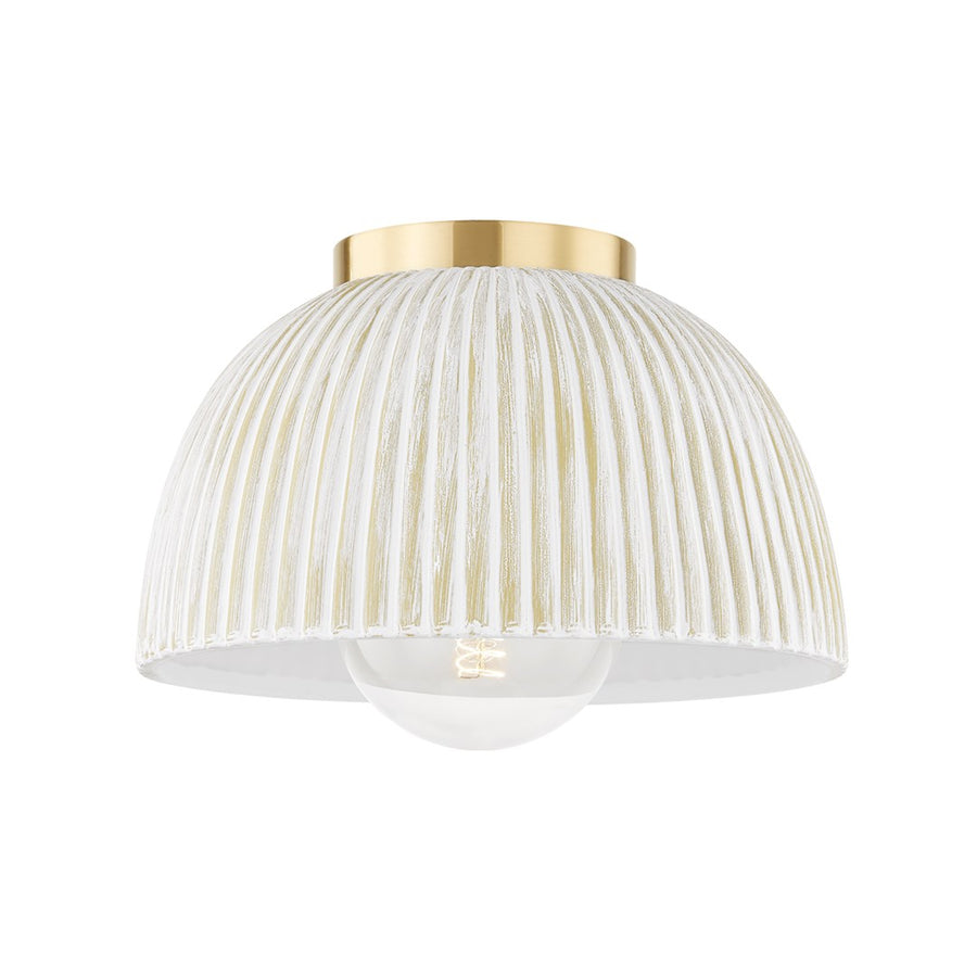 Eloise - 1 Light Flush Mount-Mitzi-HVL-H750501-AGB/CWW-Wall Lighting-1-France and Son