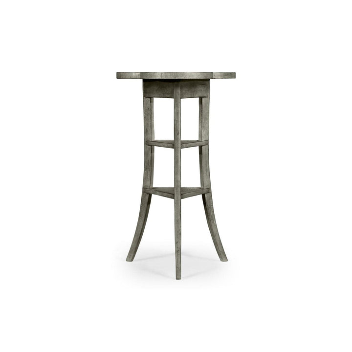 Trefoil Side Table-Jonathan Charles-JCHARLES-491037-DTM-Side TablesMedium Driftwood-2-France and Son