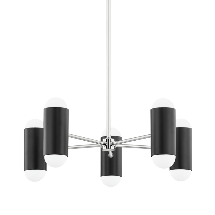 Kira 10 Light Chandelier-Mitzi-HVL-H484810-PN/SBK-ChandeliersPolished Nickel-2-France and Son