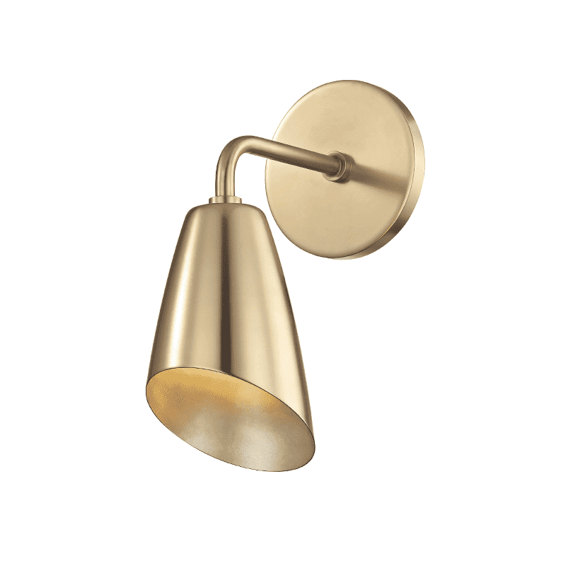 Kai 1 Light Wall Sconce-Mitzi-HVL-H115101-AGB-Wall LightingAged Brass-1-France and Son
