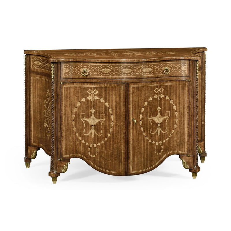Chippendale style commode with fine inlay-Jonathan Charles-JCHARLES-494902-SAM-Dressers-1-France and Son