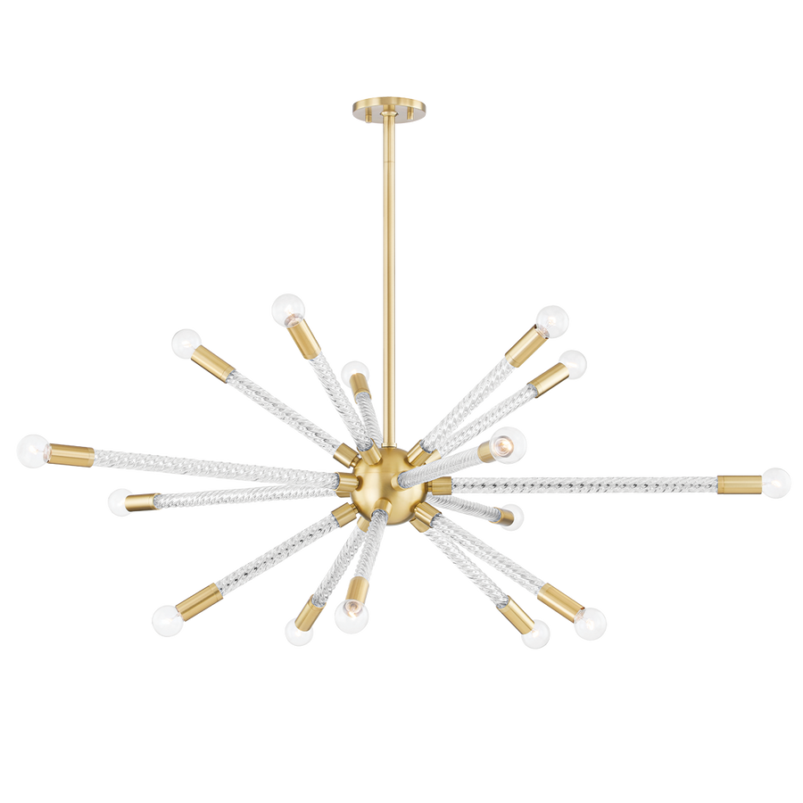 Pippin 15 Light Chandelier-Mitzi-HVL-H256815-AGB-ChandeliersAged Brass-1-France and Son