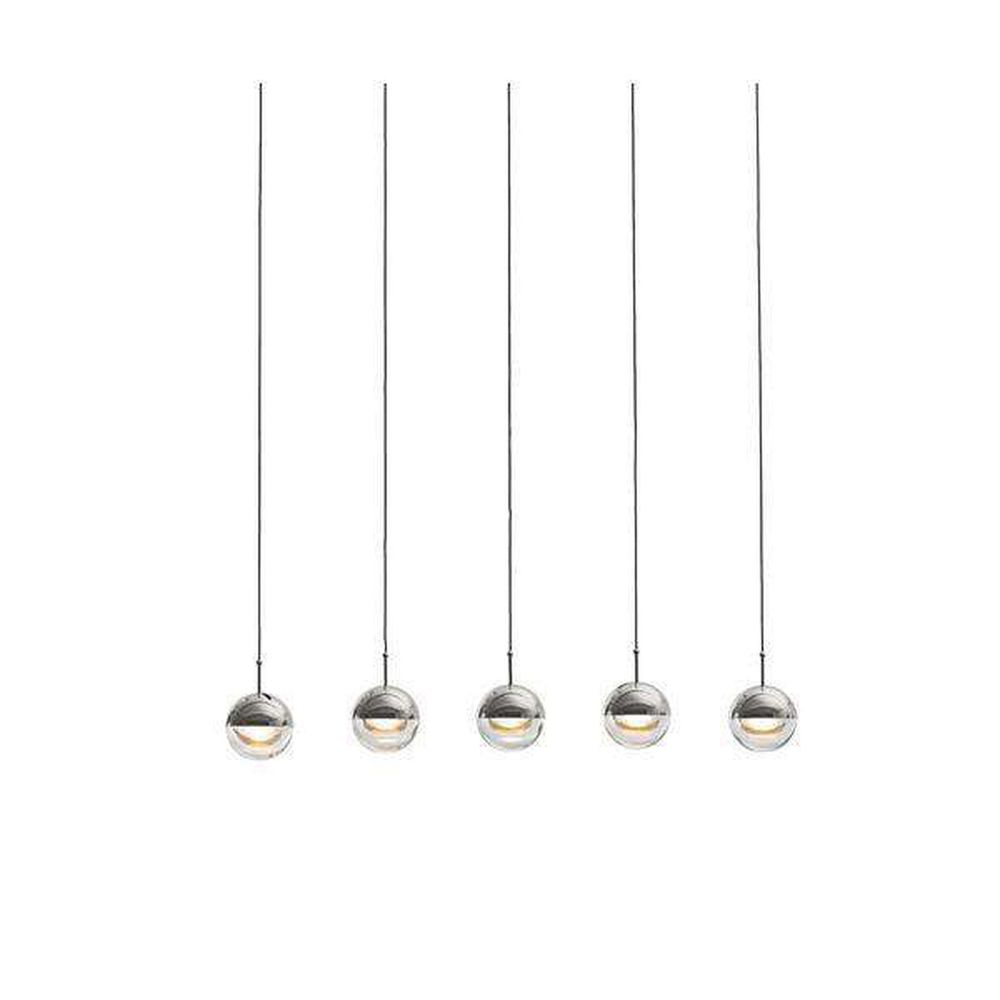 Dora Pendant 5 by Seed Design Pendants SEED-SLD-1010PL5-CPR