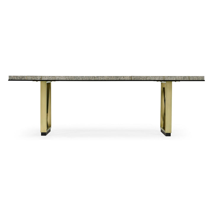 Geometric Dining Table-Jonathan Charles-JCHARLES-500290-108L-DFO-Dining Tables108"-7-France and Son
