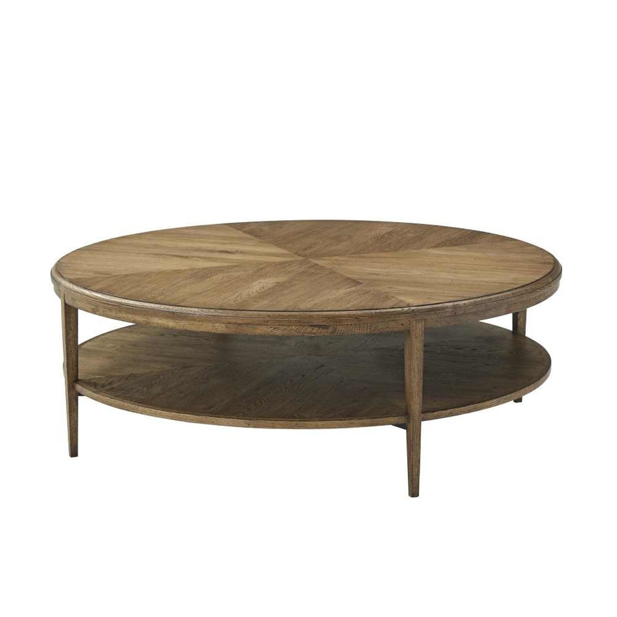 Nova Round Cocktail Table-Theodore Alexander-THEO-TAS51062.C253-Coffee Tables-1-France and Son