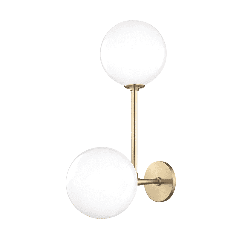 Ashleigh 2 Light Wall Sconce-Mitzi-HVL-H122102-AGB-Wall LightingAged Brass-1-France and Son