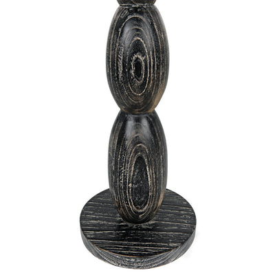 Freia Sculpture - Cinder Black-Noir-NOIR-AC150CB-Decorative Objects-4-France and Son