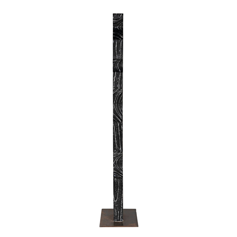 Balper Sculpture - Cinder Black-Noir-NOIR-AC152CB-Decor-5-France and Son
