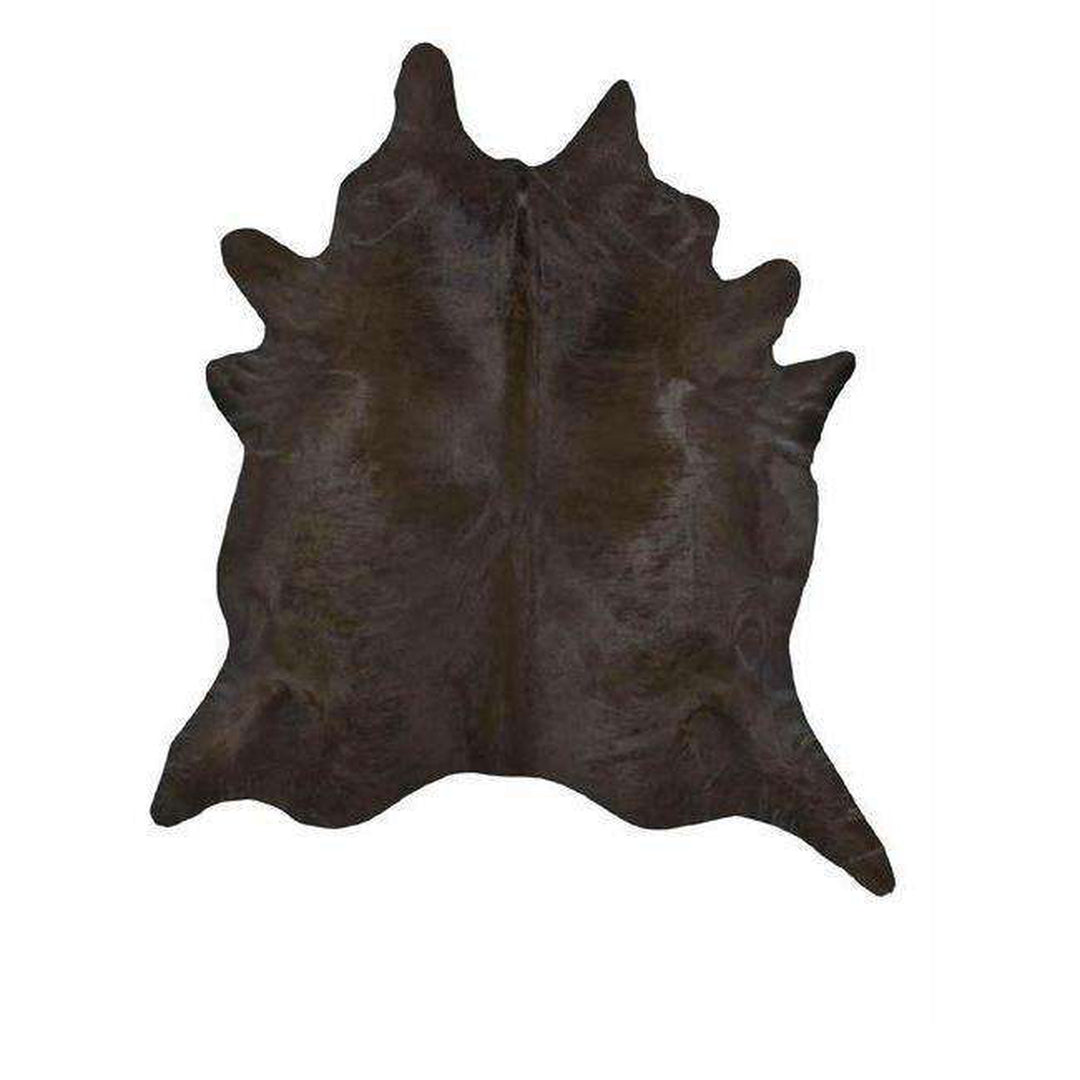 Chocolate Dyed Cowhide