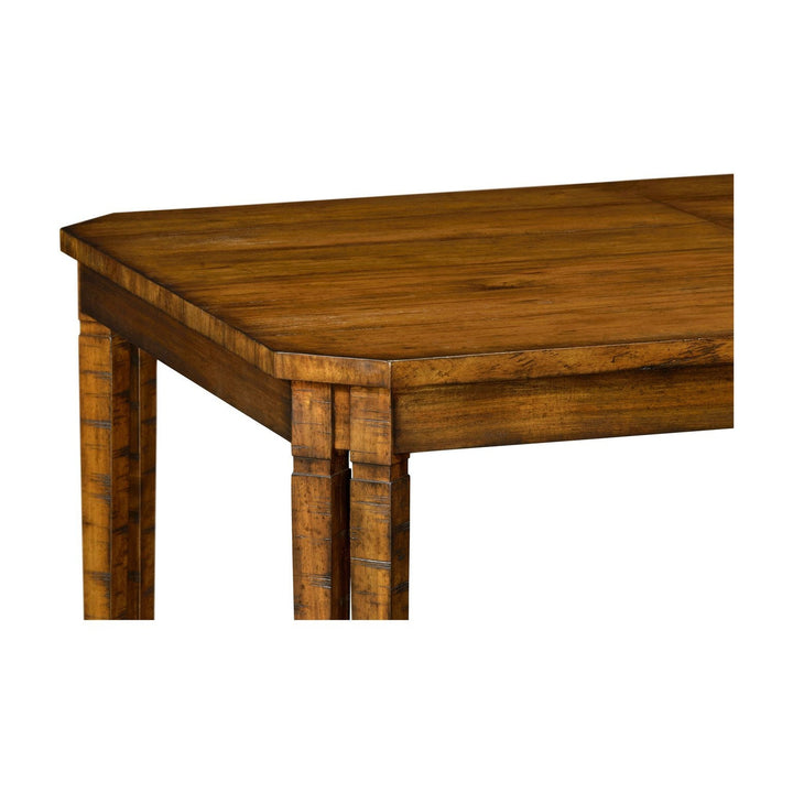 Rectangular Dining Table-Jonathan Charles-JCHARLES-491099-60L-CFW-Dining TablesCountry Walnut-4-France and Son