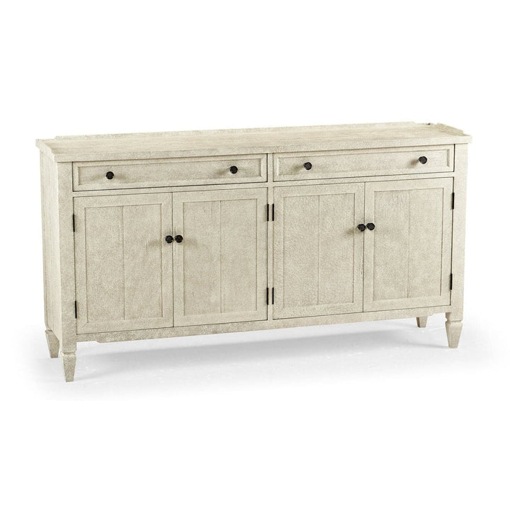 Four Door Sideboard-Jonathan Charles-JCHARLES-491025-DTW-Sideboards & CredenzasWhitewash Driftwood-11-France and Son