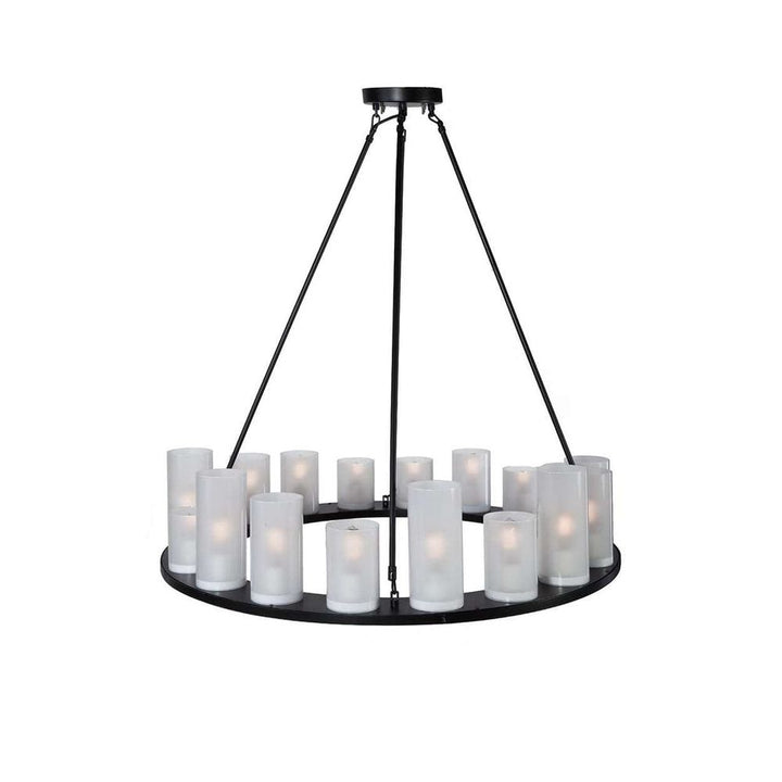 Modern Skyline Chandelier - Round
